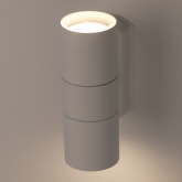 Настенный светильник ЭРА WL28 WH под лампу 2xGU10 MAX. 35W IP54 белый