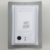 Настенный светильник ЭРА WL24 под лампу E27 MAX. 40W IP44 хром/белый