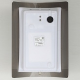 Настенный светильник ЭРА WL22 под лампу E27 MAX. 40W IP44 хром/белый