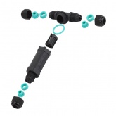 Коннектор кабельный ЭРА NO-224-21 T-образный 5 pin IP68