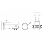 Конвертер универсальный для спутникового ТВ IDLE-QUTS46 линейная поляризация 4 выхода