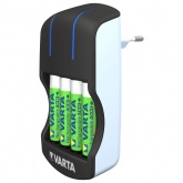 Зарядное устройство Varta Plug Charger+4хАА 2100 мАч 57647101451