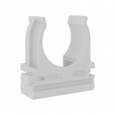 Держатель-клипса DKC для труб и гофры быстрого монтажа 20 мм серый