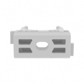 Держатель-клипса DKC для труб и гофры быстрого монтажа 20 мм серый