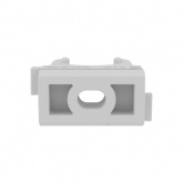 Держатель-клипса DKC для труб и гофры быстрого монтажа 16 мм серый