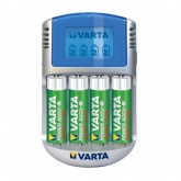 Зарядное устройство Varta LCD Charger+4xAA 2600 мАч 4008496641321
