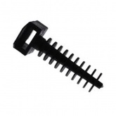 База дюбельного типа DKC черная, 37х6,5