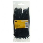 Хомут-стяжка ИЭК 2,5х150 мм нейлон черные [упаковка 100шт]