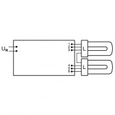 ЭПРА Osram QT-ECO T/E 2x26 для компактных люминесцентных ламп