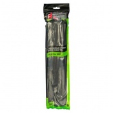 Кабельная стяжка Fortisflex КСС стандартная 5х400 мм черная [упаковка 100шт]