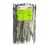 Кабельная стяжка Fortisflex КСС стандартная 5х200 мм черная [упаковка 100шт]