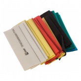 Набор термоусаживаемых трубок EKF (7 цветов по 3шт.) 16/8 100мм