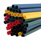 Набор термоусадочной трубки Rexant 3,0/1,5мм 1м (5 цветов по 10м)