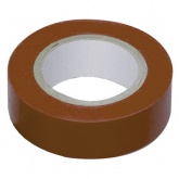 Изолента ПВХ EKF 19мм х 20м (-50..+80) 6кВ серии SafeFlex коричневая