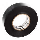 Изолента ПВХ 3M Scotch 19мм х 20м (от -10°С до +80°С) 780 черная