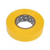 Изолента Rexant PROFESSIONAL 19мм х 20 метров (-10°С до +70°С) желтая