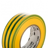 Изолента ПВХ 19мм х 20м (от 0°С до +60°С) 1300 желто-зеленая 3M Temflex