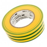 Изолента ПВХ 19мм х 20м (от 0°С до +60°С) 1300 желто-зеленая 3M Temflex