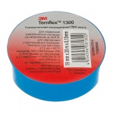 Изолента ПВХ 19мм х 20м (от 0°С до +60°С) 1300 синяя 3M Temflex