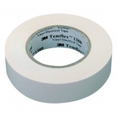 Изолента ПВХ 19мм х 20м (от 0°С до +60°С) 1300 белая 3M Temflex