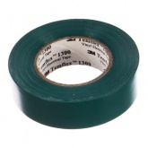 Изолента ПВХ 19мм х 20м (от 0°С до +60°С) 1300 зеленая 3M Temflex