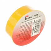 Изолента ПВХ 19мм х 20м (от 0°С до +60°С) 1300 желтая 3M Temflex