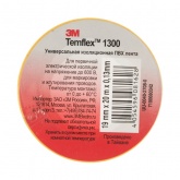 Изолента ПВХ 19мм х 20м (от 0°С до +60°С) 1300 желтая 3M Temflex