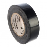 Изолента ПВХ 3M Temflex 1300 черная Ширина:19мм,  Длина:20 метров (от 0°С до +60°С)