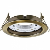 Светильник встраиваемый точечный Navigator 71 283 NGX-R1-007-GX53 круг металл черненая бронза