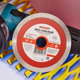 Диск алмазный отрезной сплошной 125x22.2 мм REXANT