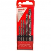 Набор сверл по металлу (HSS)  диаметр 4.0-10.0 мм (5 шт.) REXANT