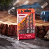Набор сверл по металлу (HSS)  диаметр 1.5-6.5 мм (13 шт.) REXANT