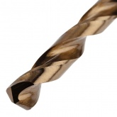 Сверло по металлу 10 мм «Кобальт» (сталь HSS-Co 5% M35 P6M5K5) (1 шт. в блистере) DIN 338 REXANT