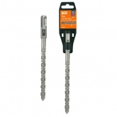 Бур по бетону TDM Рубин SDS-Plus, 2 резца 12х210х150мм, пластиковый держатель, 1 шт