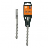 Бур по бетону TDM Рубин SDS-Plus, 2 резца 12х160х100мм, пластиковый держатель, 1 шт