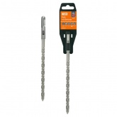 Бур по бетону TDM Рубин SDS-Plus, 2 резца 8х210х100мм, пластиковый держатель, 1 шт