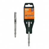 Бур по бетону TDM Рубин SDS-Plus, 2 резца 8х110х50мм, пластиковый держатель, 1 шт