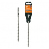 Бур по бетону TDM Рубин SDS-Plus, 2 резца 6х210х150мм, пластиковый держатель, 1 шт