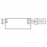 ЭПРА Osram QTP-DL 1x55 для компактных люминесцентных ламп