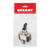 Тумблер Rexant 12V 30А (3c) ON-OFF однополюсный с красной LED подсветкой
