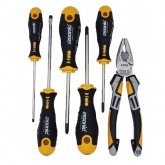 Felo Набор отверток Ergonic SL, PH, PZ с пассатижами 180 мм в сумке 40096604