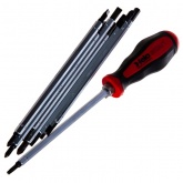 Набор Felo рукоятка Smart и двухсторонние стержни SL/PZ/PH/Tx в чехле