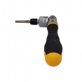 Набор бит Felo SL/PH/PZ/Tx и головок с поворотной трещоткой Ergonic K в кейсе, 20 шт