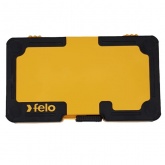 Набор бит Felo SL/PH/PZ/Tx и головок с поворотной трещоткой Ergonic K в кейсе, 20 шт