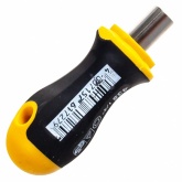 Отвертка под биты 1/4 Felo Ergonic Stubby