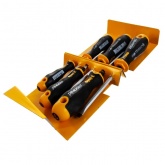 Набор отверток Felo Ergonic SL/PZ 6 штук серии 400/410/411 с шестигранным основанием