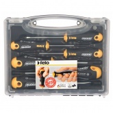 Набор отверток Felo Ergonic 6 штук серии 400/401/402 в кейсе