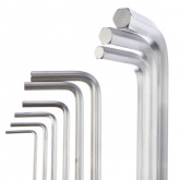 Набор г-образных ключей Wera метрических, хромированных, 9шт 950 L/9 SM N