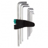 Набор г-образных ключей Wera метрических, хромированных, 9шт 950 L/9 SM N