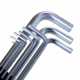 Набор Г-образных ключей Wera метрических, хромированных, 9шт 950 PKL/9 SM N